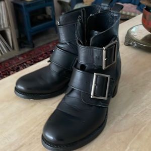 SOLD.  Frye Sabrina Double Buckle !!